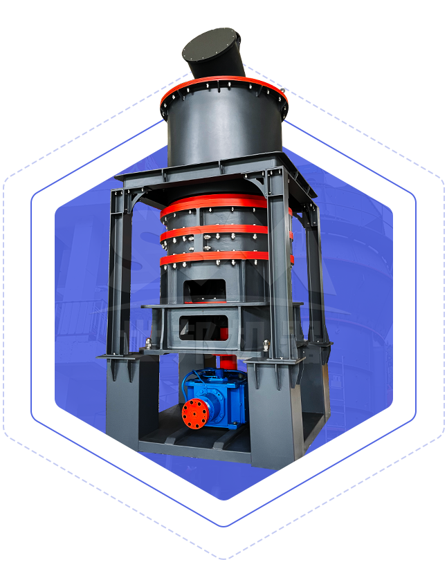Diagram struktur SCM Micro-Powder Mill